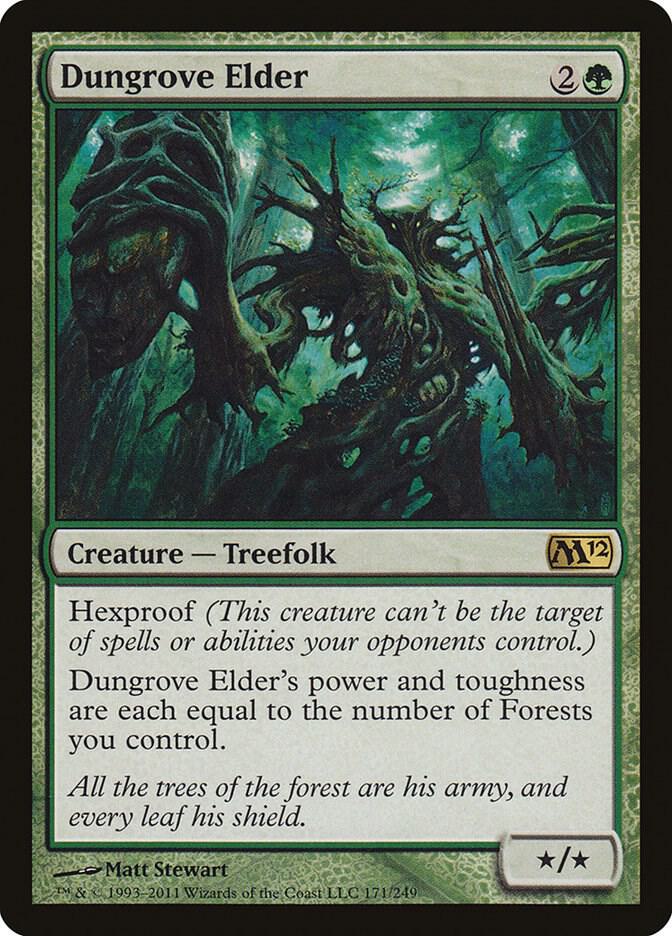 Dungrove Elder [Magic 2012 (M12)] 171