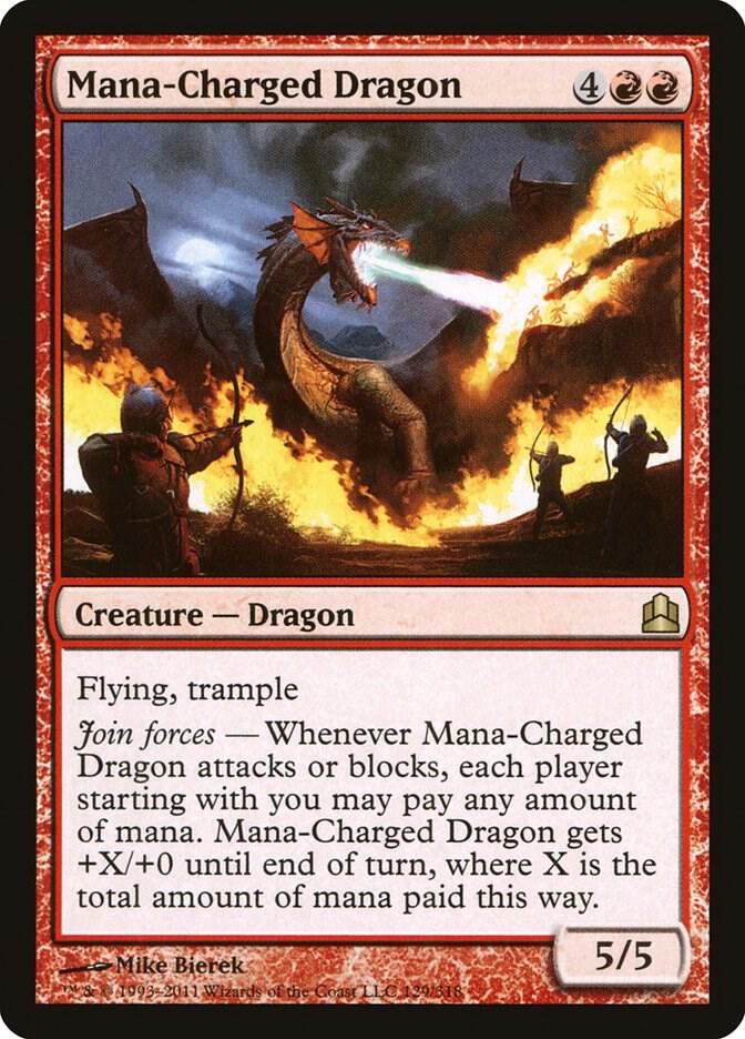 Mana-Charged Dragon [Commander] 129