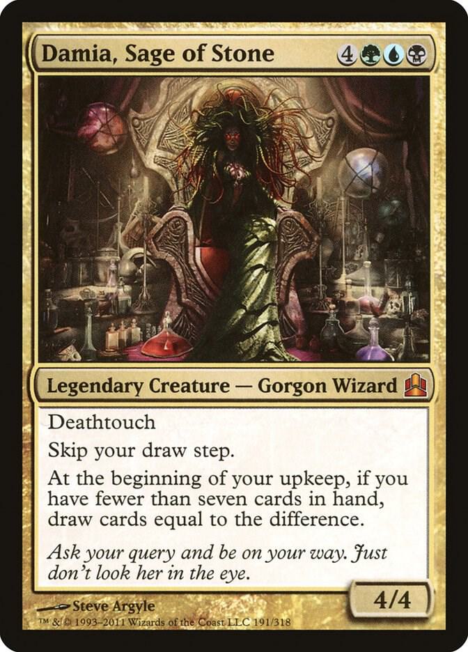 Damia, Sage of Stone [Commander] 191