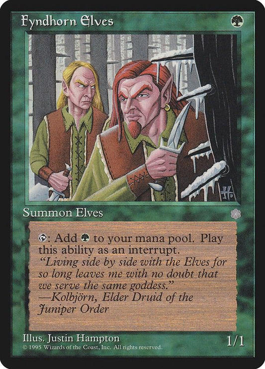 Fyndhorn Elves [Ice Age] 132