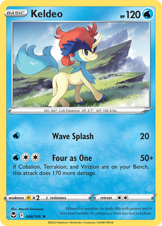 Keldeo - 46/195 Silver Tempest