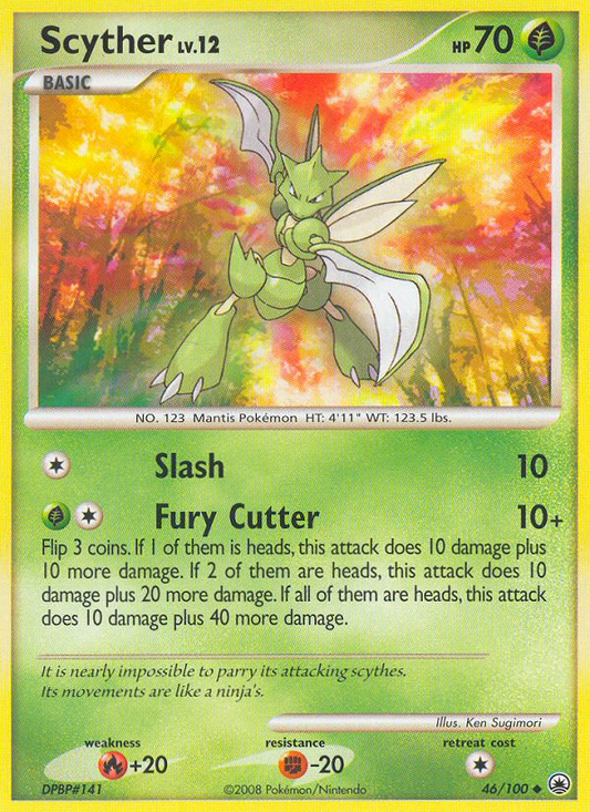 Scyther - 46/100 Majestic Dawn