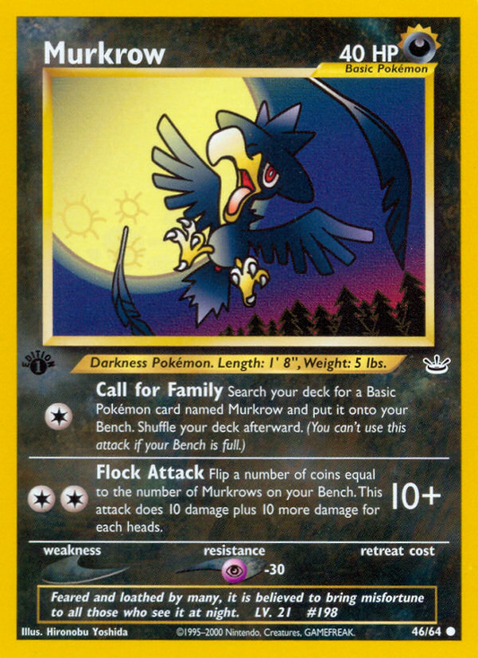 Murkrow - 46/64 Neo Revelation