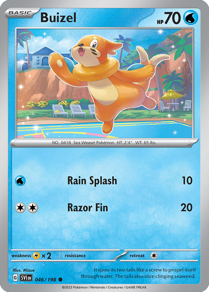 Buizel - 46/198 Scarlet & Violet