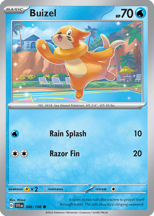 Buizel - 46/198 Scarlet & Violet