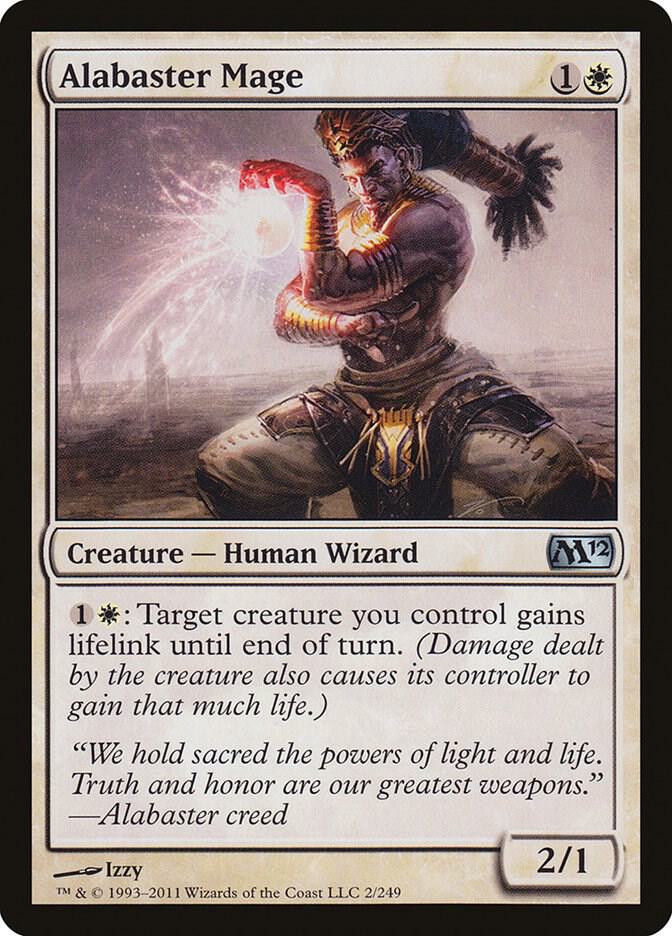 Alabaster Mage [Magic 2012 (M12)] 2