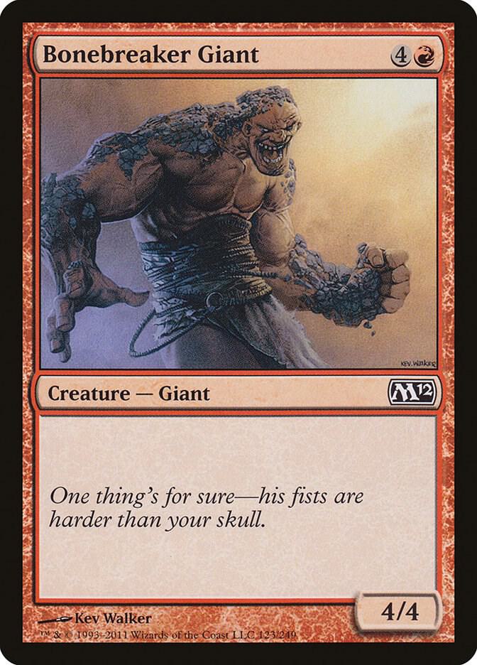 Bonebreaker Giant [Magic 2012 (M12)] 123