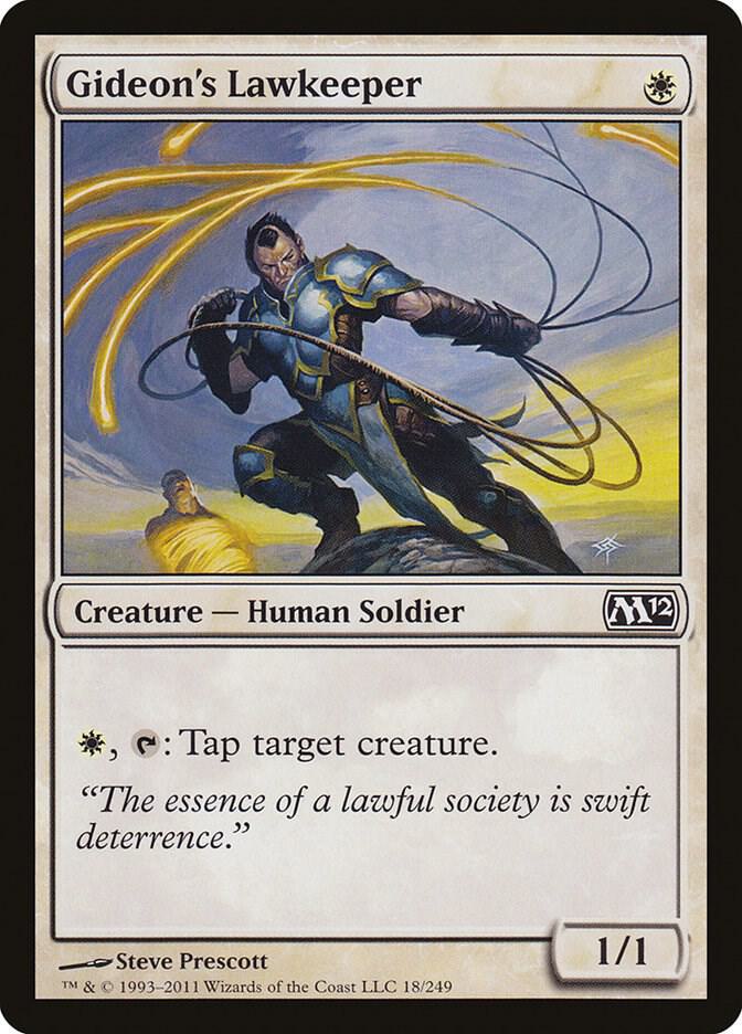 Gideon's Lawkeeper [Magic 2012 (M12)] 18