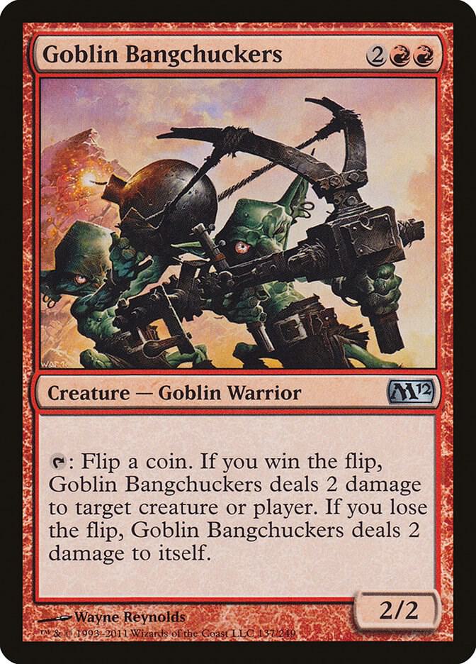 Goblin Bangchuckers [Magic 2012 (M12)] 137