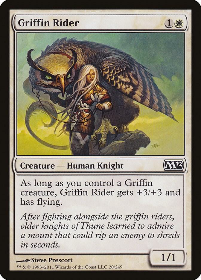 Griffin Rider [Magic 2012 (M12)] 20