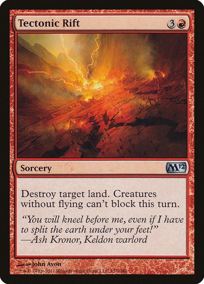 Tectonic Rift [Magic 2012 (M12)] 157