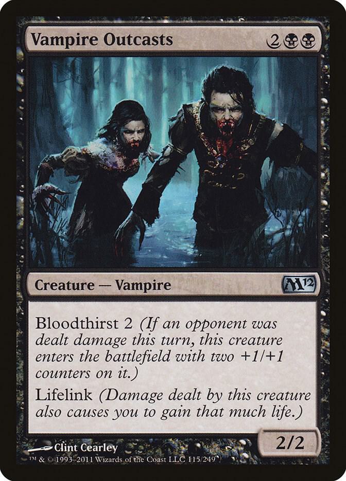 Vampire Outcasts [Magic 2012 (M12)] 115