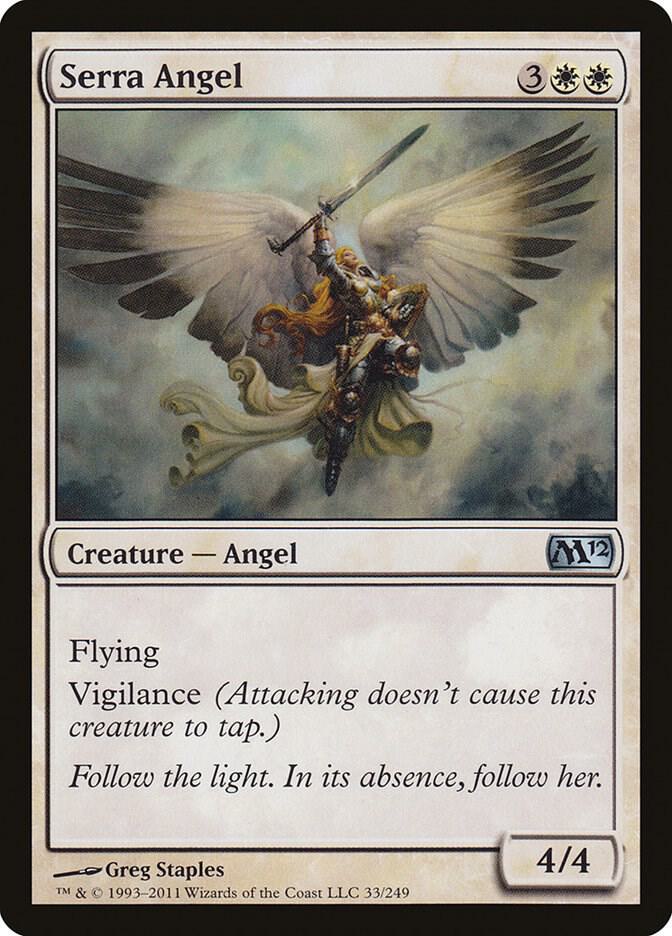 Serra Angel [Magic 2012 (M12)] 33