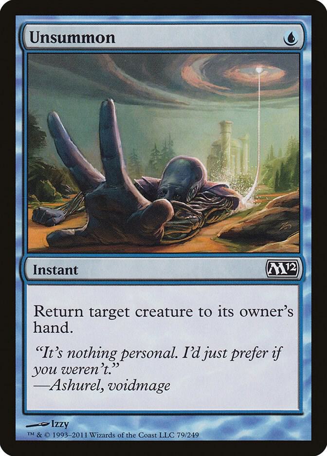 Unsummon [Magic 2012 (M12)] 79