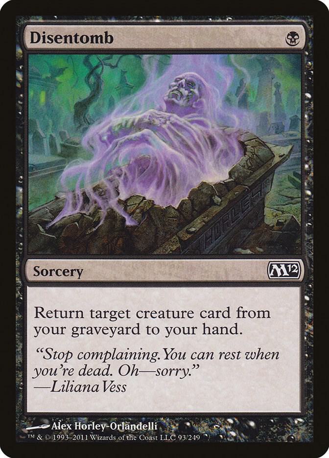 Disentomb [Magic 2012 (M12)] 93
