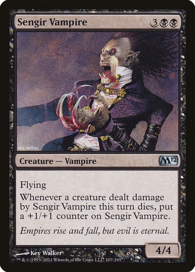 Sengir Vampire [Magic 2012 (M12)] 107