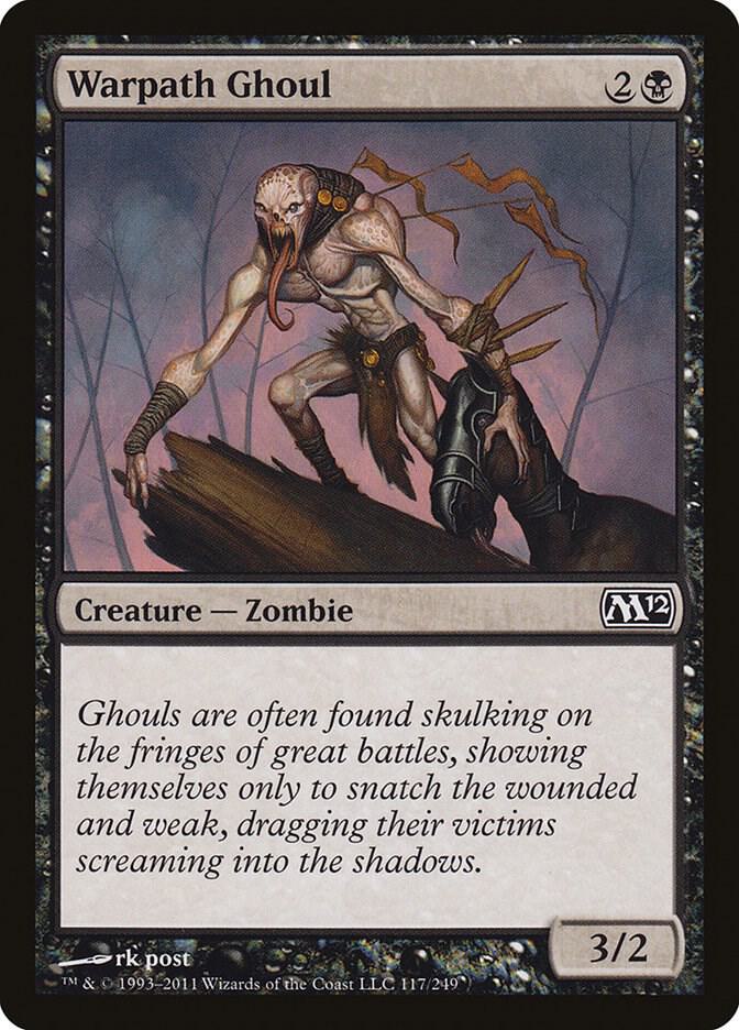 Warpath Ghoul [Magic 2012 (M12)] 117