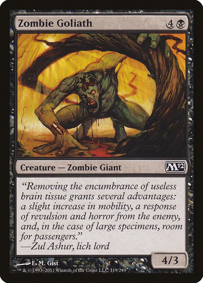 Zombie Goliath [Magic 2012 (M12)] 119