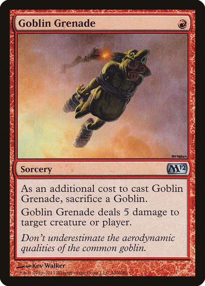 Goblin Grenade [Magic 2012 (M12)] 140