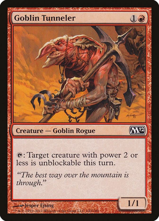 Goblin Tunneler [Magic 2012 (M12)] 142
