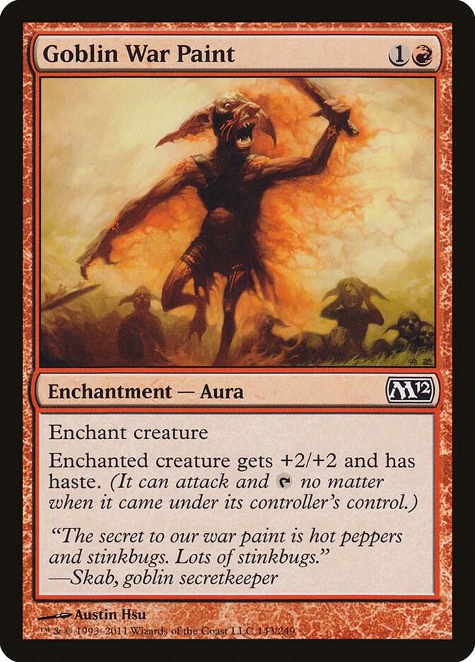 Goblin War Paint [Magic 2012 (M12)] 143