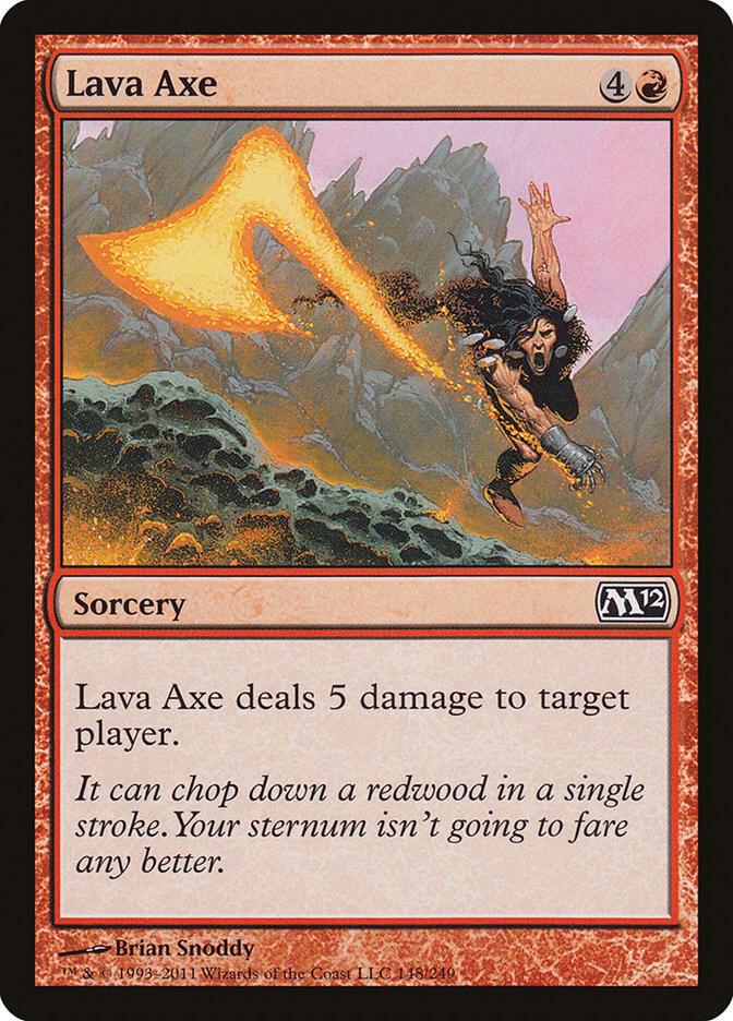 Lava Axe [Magic 2012 (M12)] 148