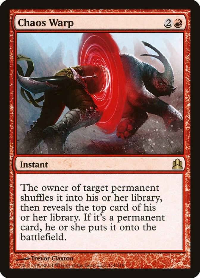 Chaos Warp [Commander] 114