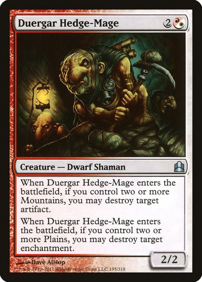Duergar Hedge-Mage [Commander] 195