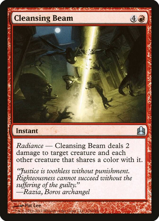 Cleansing Beam [Commander] 116