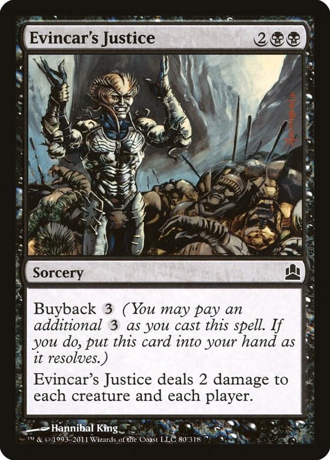 Evincar's Justice [Commander] 80