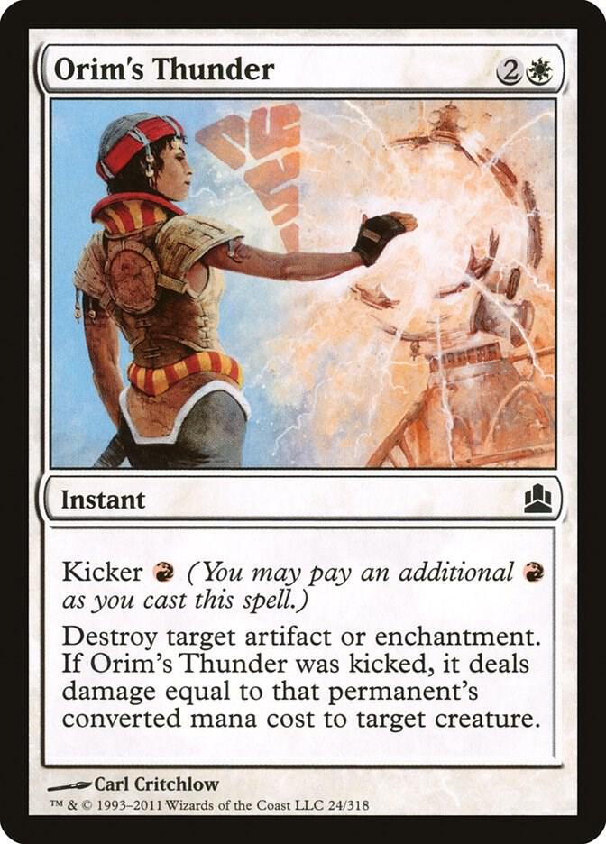 Orim's Thunder [Commander] 24