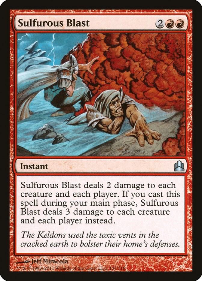 Sulfurous Blast [Commander] 137