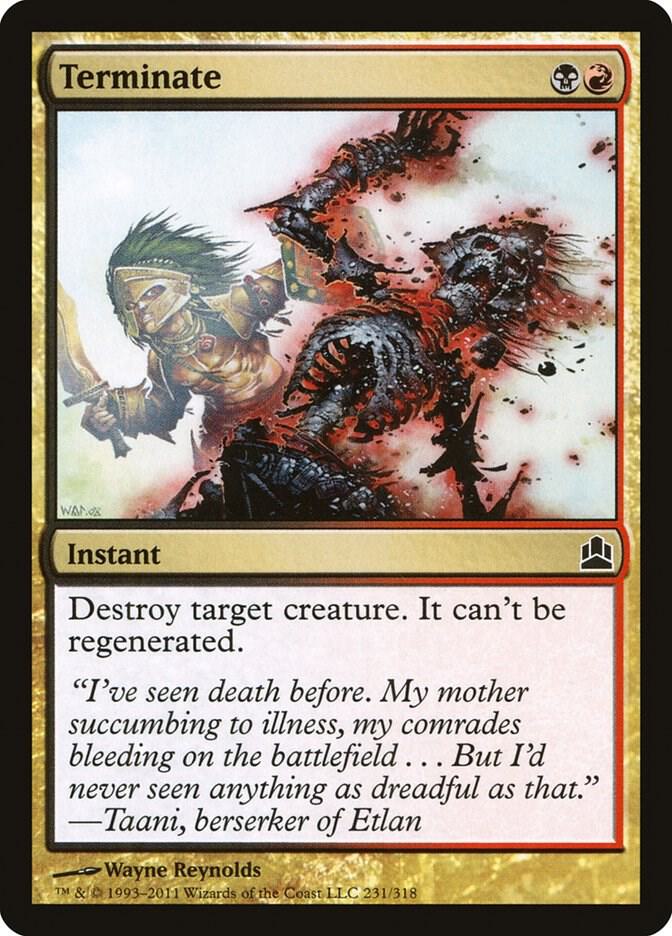 Terminate [Commander] 231