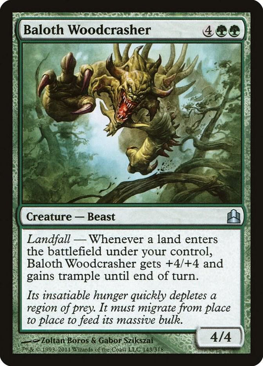 Baloth Woodcrasher [Commander] 143