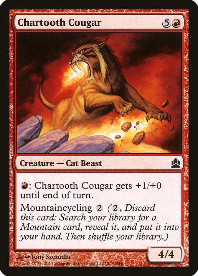 Chartooth Cougar [Commander] 115