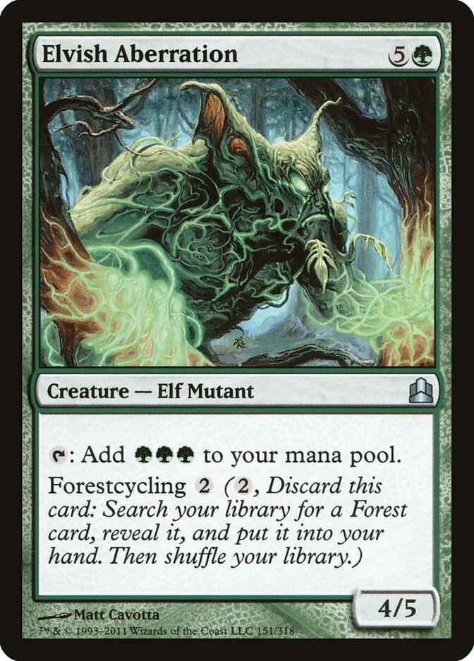 Elvish Aberration [Commander] 151