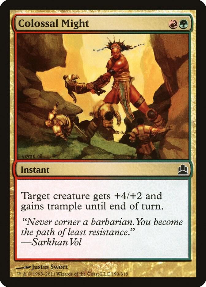 Colossal Might [Commander] 190