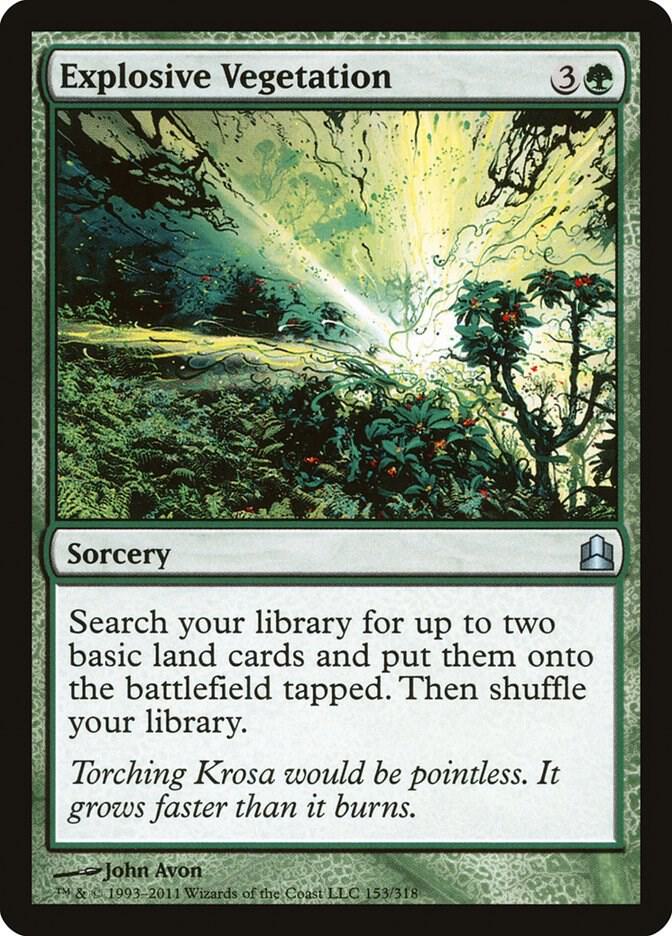 Explosive Vegetation [Commander] 153