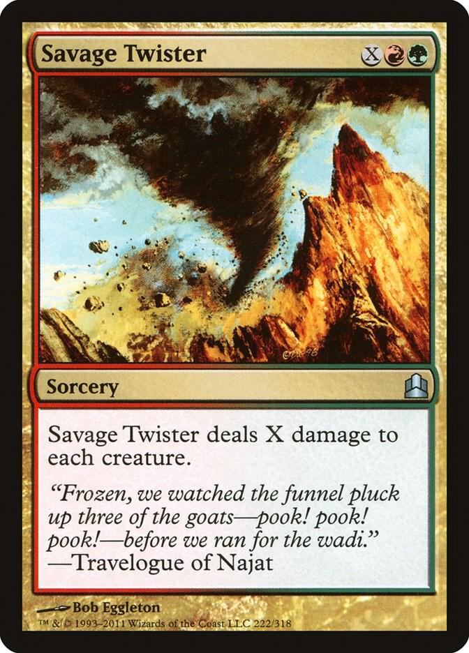 Savage Twister [Commander] 222