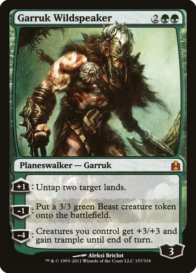 Garruk Wildspeaker [Commander] 157