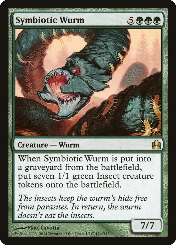 Symbiotic Wurm [Commander] 174