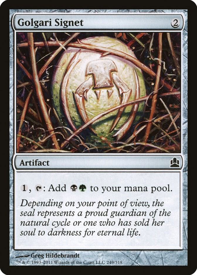 Golgari Signet [Commander] 249