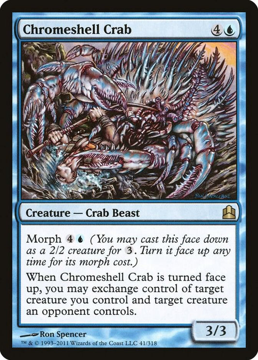 Chromeshell Crab [Commander] 41