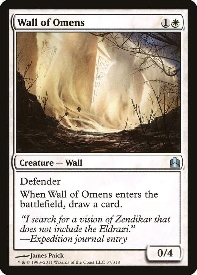 Wall of Omens [Commander] 37