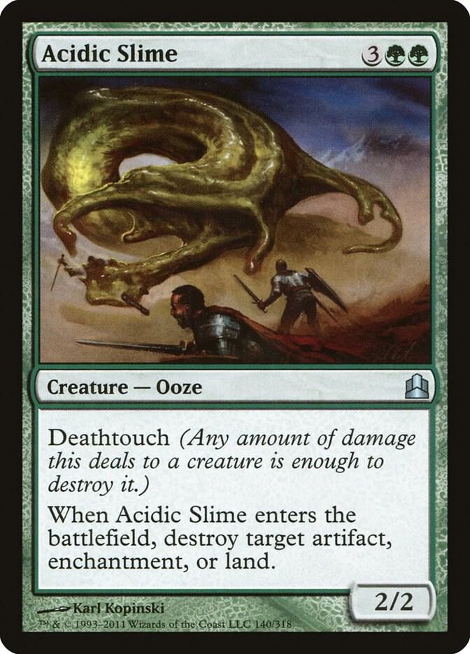 Acidic Slime [Commander] 140