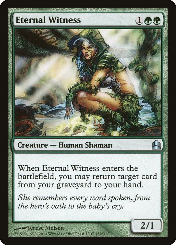 Eternal Witness [Commander] 152