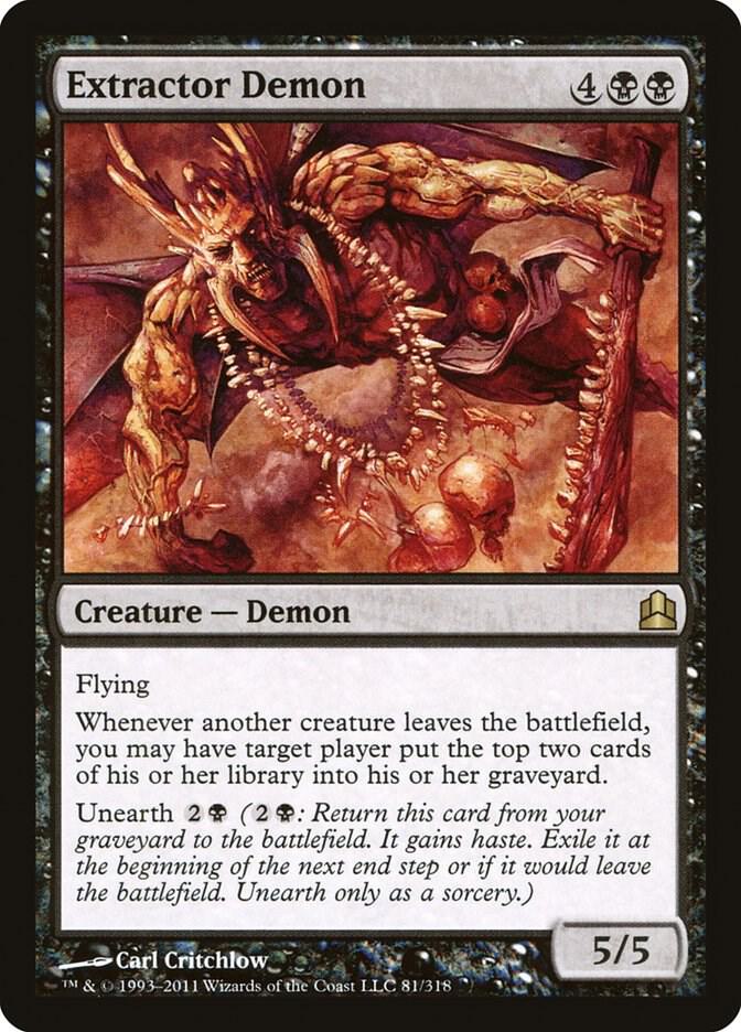 Extractor Demon [Commander] 81