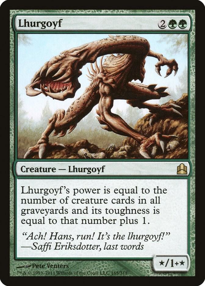 Lhurgoyf [Commander] 165