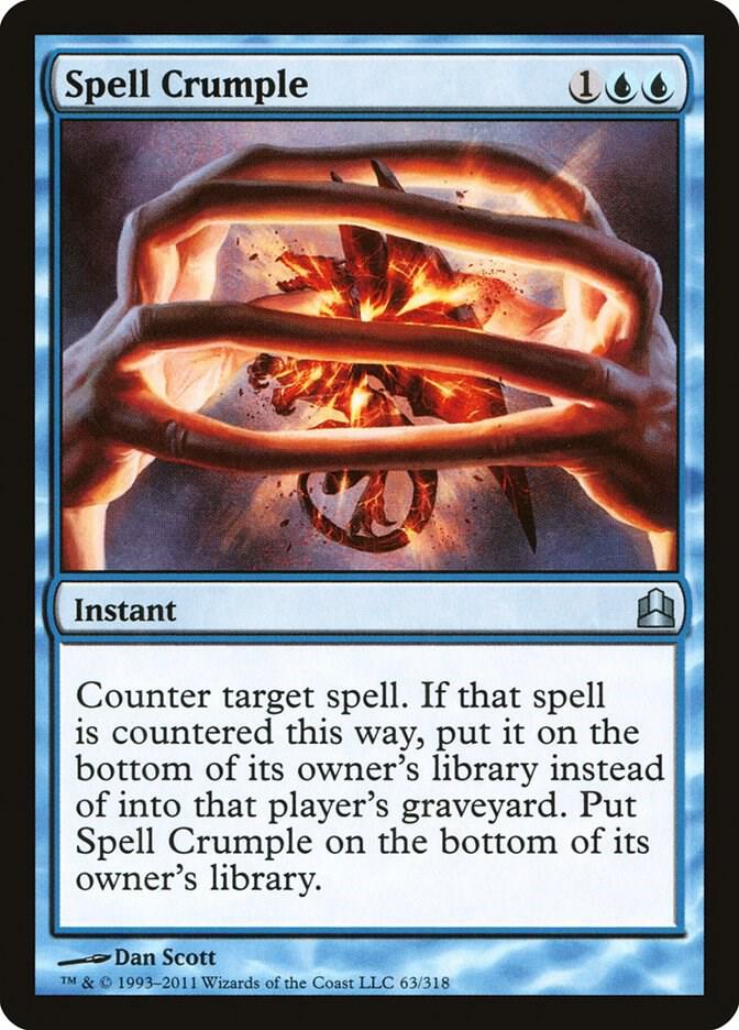 Spell Crumple [Commander] 63