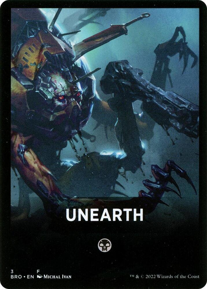Unearth Theme Card [The Brothers' War] 3